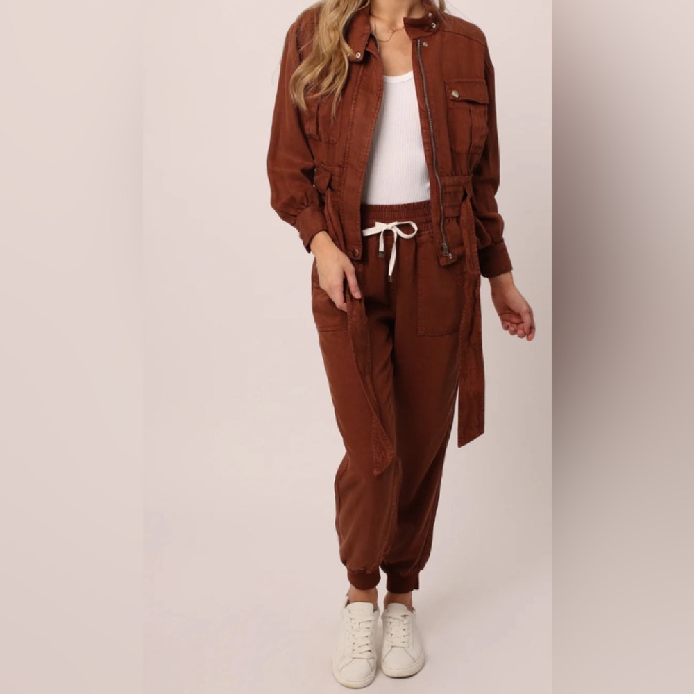 Dear John AUSTIN DROP SHOULDER JACKET Jogger Jacket Set NWT